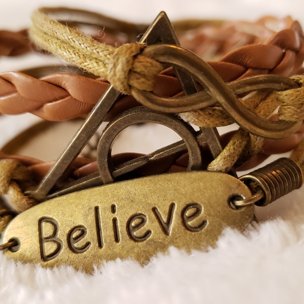 Harry Potter deathly hallows bracelet